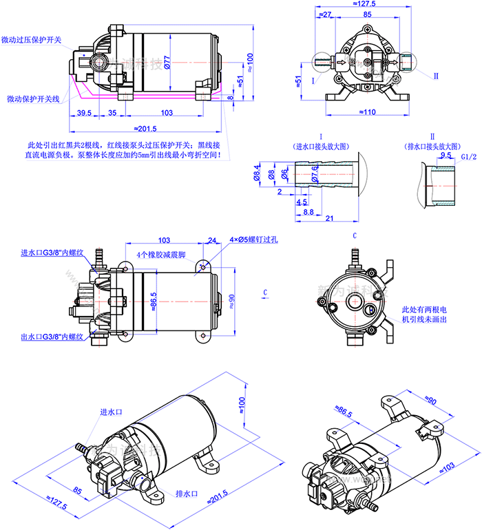 ΢�͸�ѹˮ��HSP��άͼ