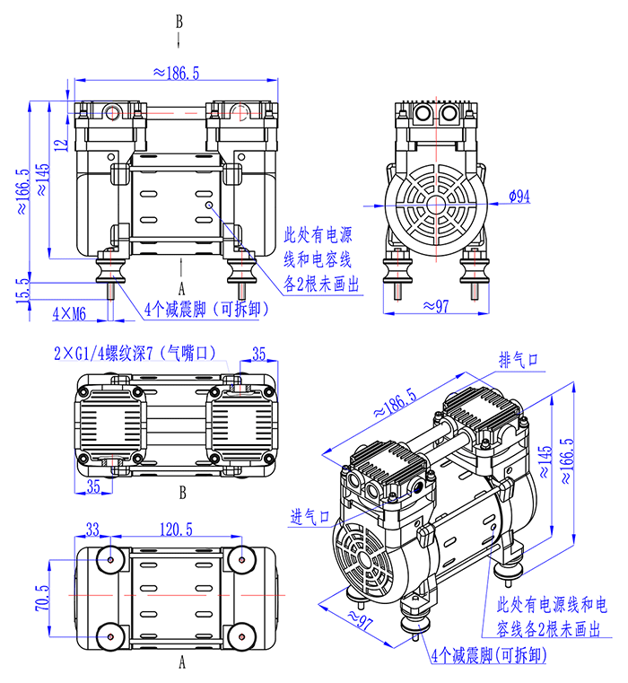 220VС͸ѹFYFάͼ